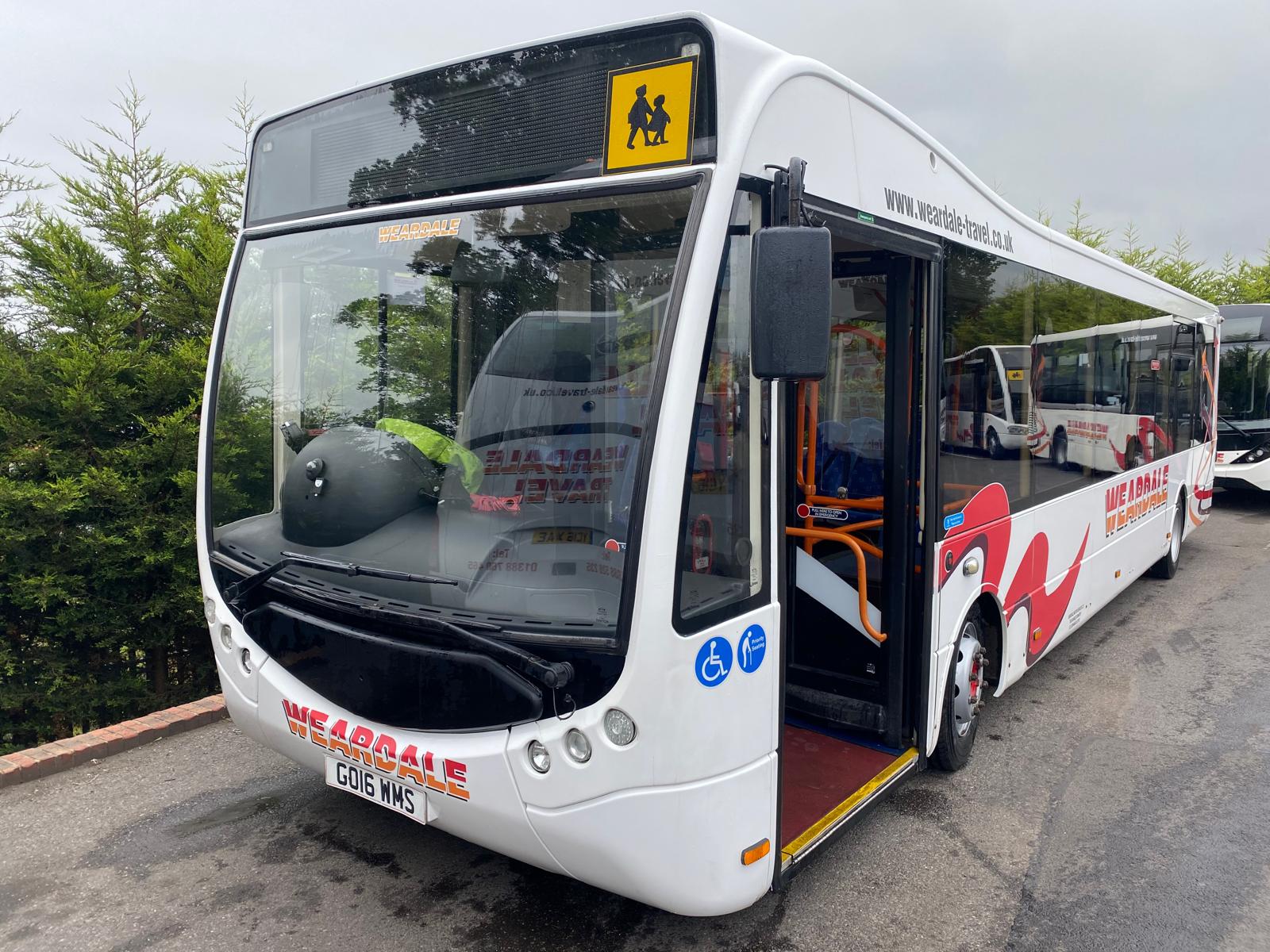 2016 Optare Metrocity 10.8m. 38 seats + seat belts.